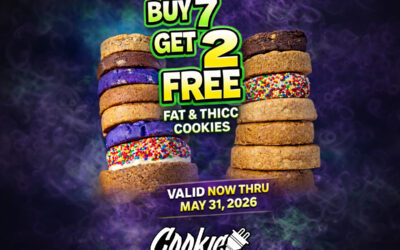 Cookie Specials: Buy 7, Get 2 Free Fat & Thicc Cookies