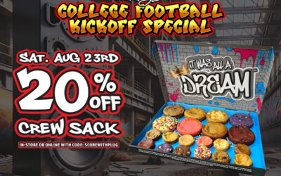 College Football Season: Score 20% Off Cookie Plug’s Cookies
