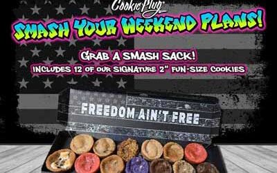 Smash Your Weekend with Cookie Plug’s Smash Sack Cookie Flight