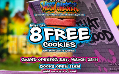 Grand Opening Specials: Free Cookies at Cookie Plug in West Chester, PA