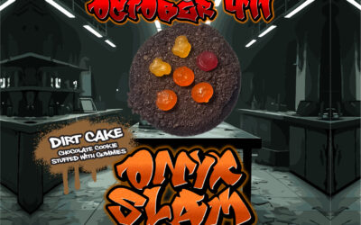 Onyx Slam: The Ultimate Dirt Cake Stuffed Cookie for Halloween